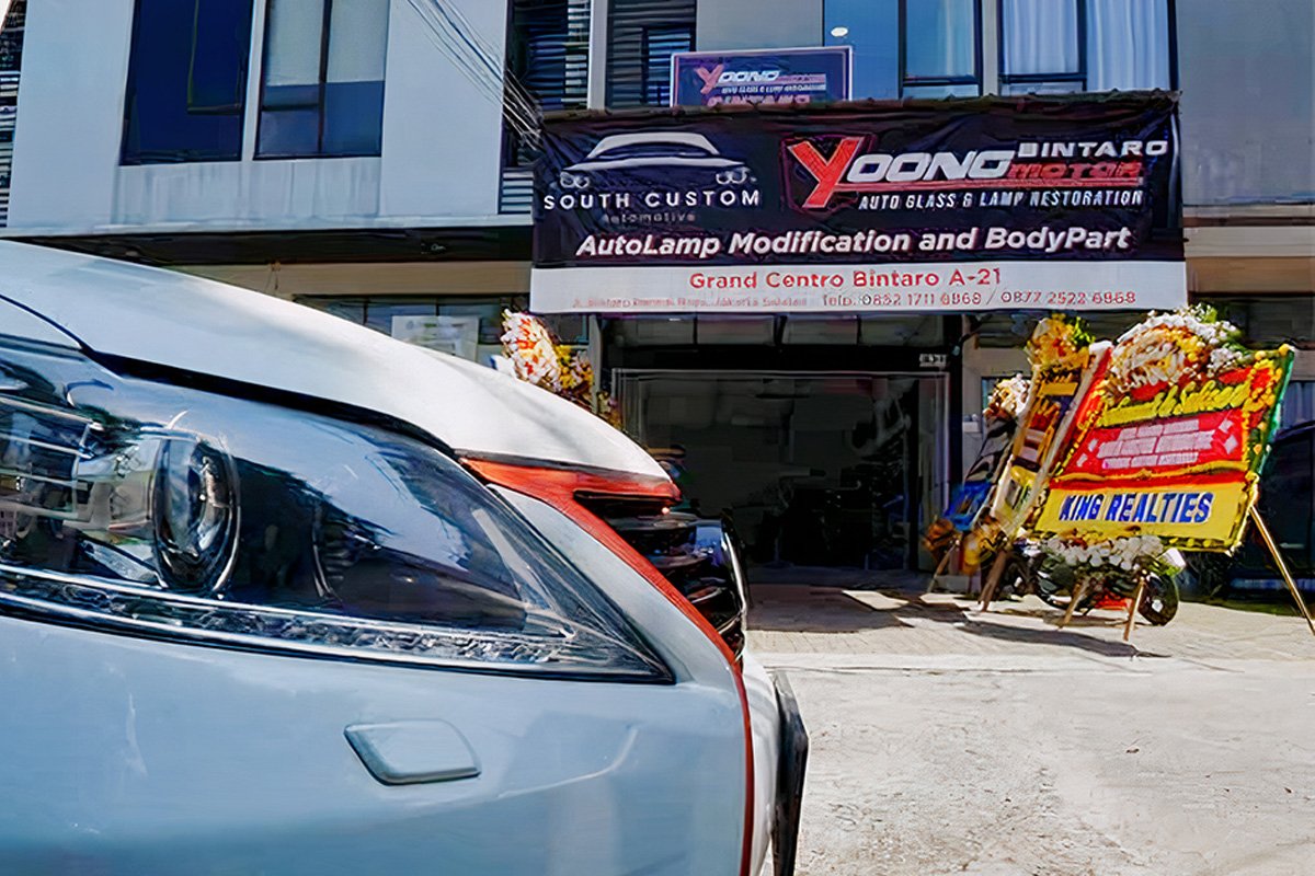 Cover Yoong Motor Bintaro Cabang Baru Jakarta