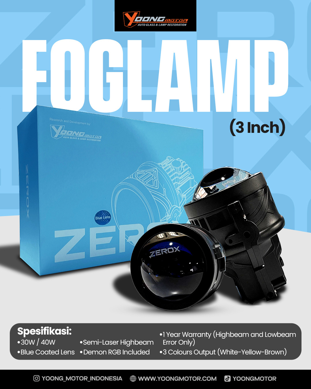 Zerox Fl 3inch Spek Harga