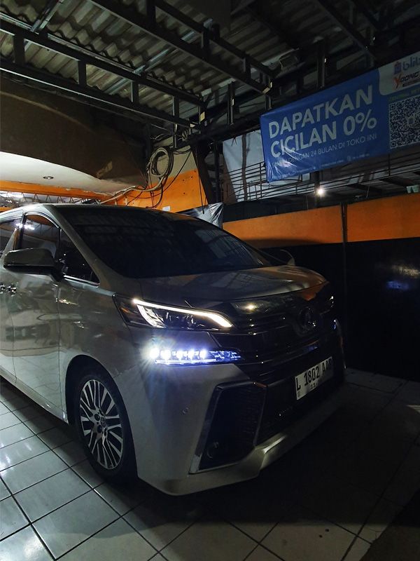 Custom Vellfire 5 Set Saber + Custom DRL dengan Sein 4