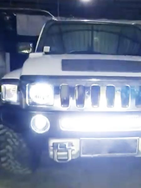 Hummer H3 Saber Mini Projie