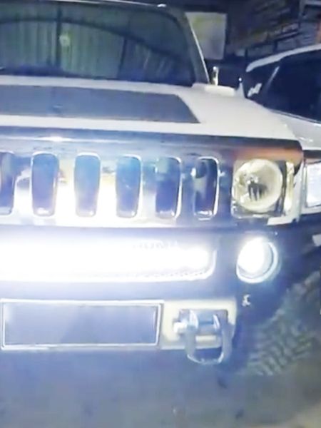 Hummer H3 Saber Mini Projie 2 LED