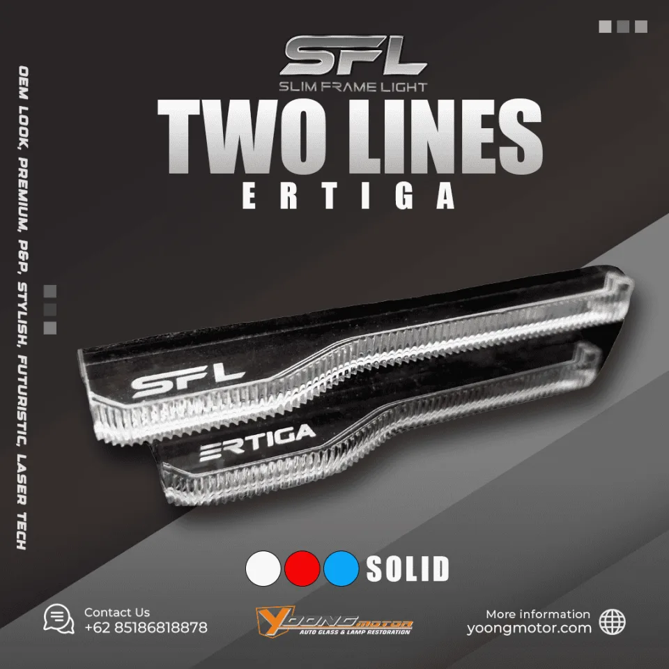 Ertiga 2 Garis Solid