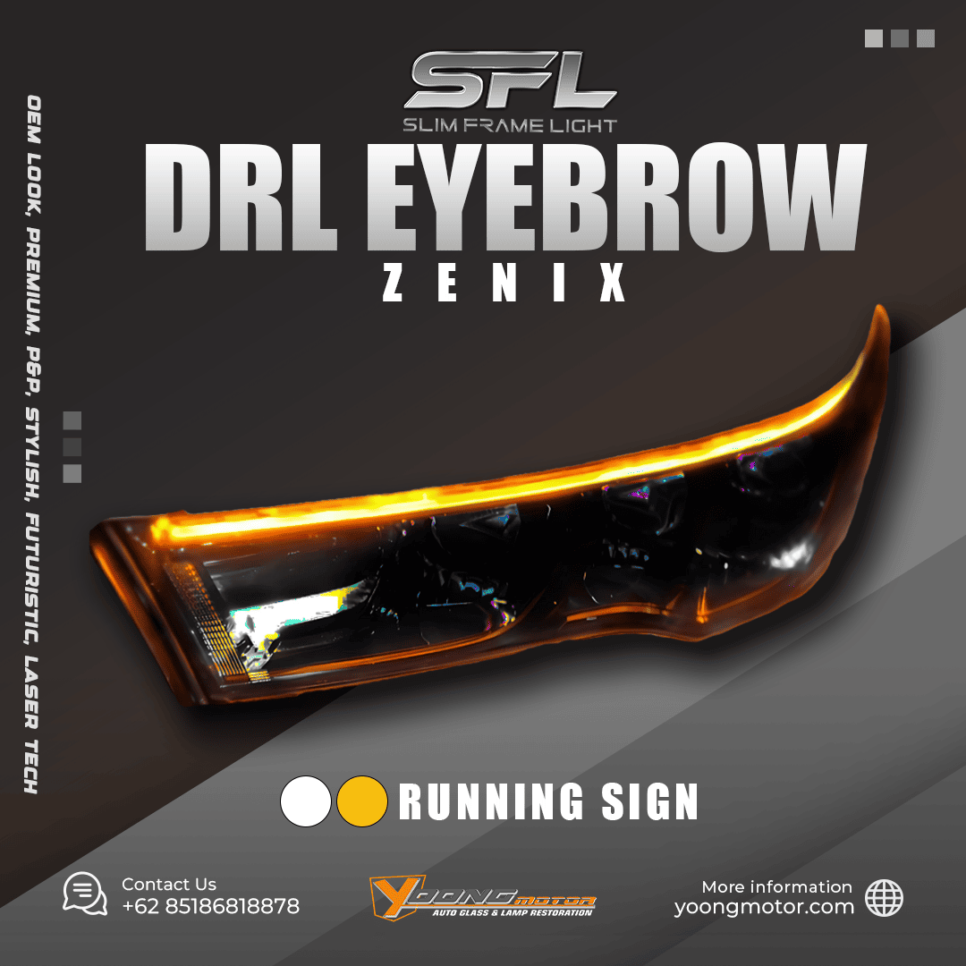 Zenix Drl Running Sign