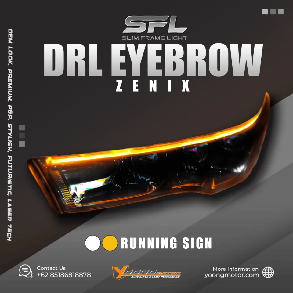 Zenix Drl Running Sign