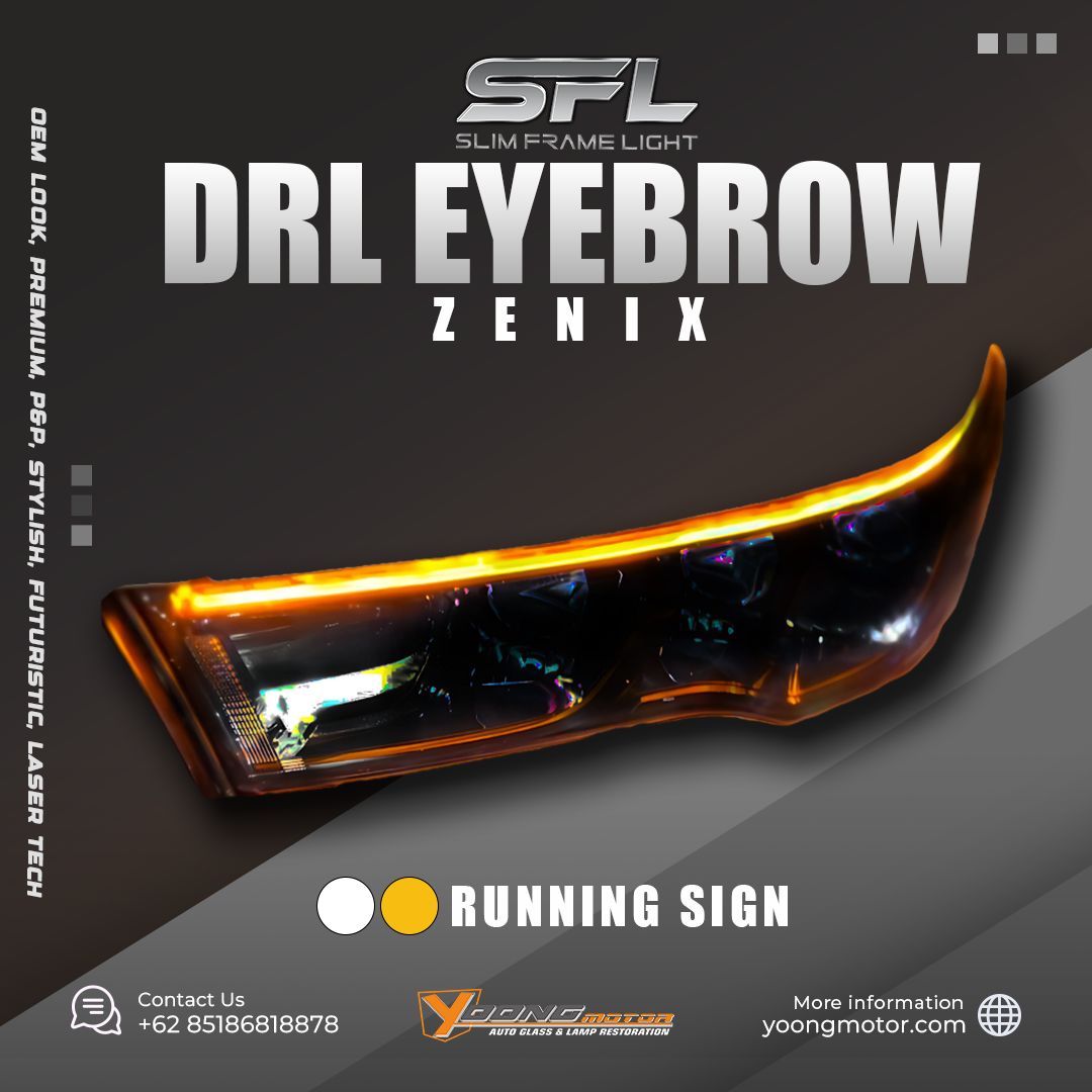 Zenix Drl Running Sign