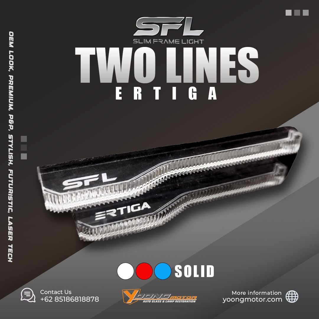 Ertiga 2 Garis Solid